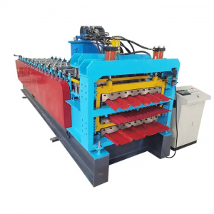 three layers roll forming machine